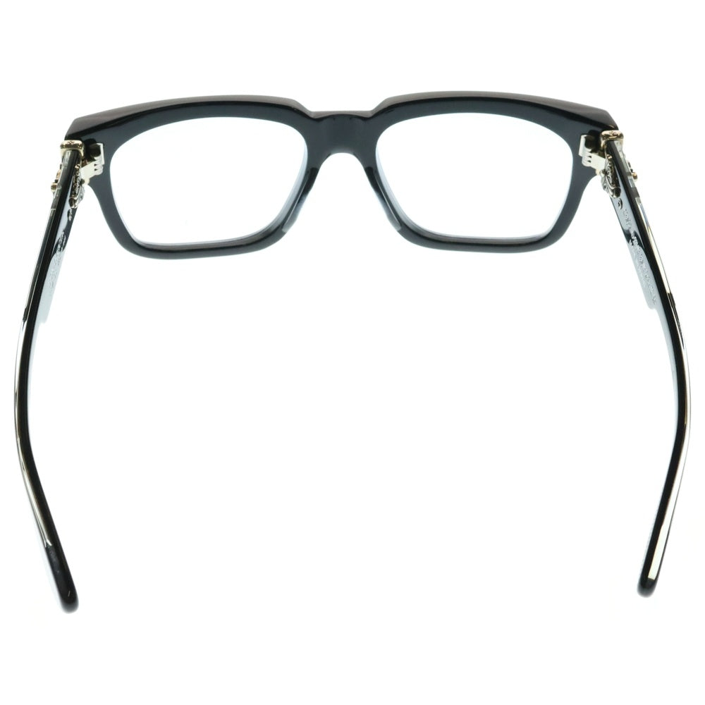 CHROME HEARTS(クロムハーツ) BOX OFFICER ダガーテンプル装飾 サングラス アイウェア ブラック/シルバー