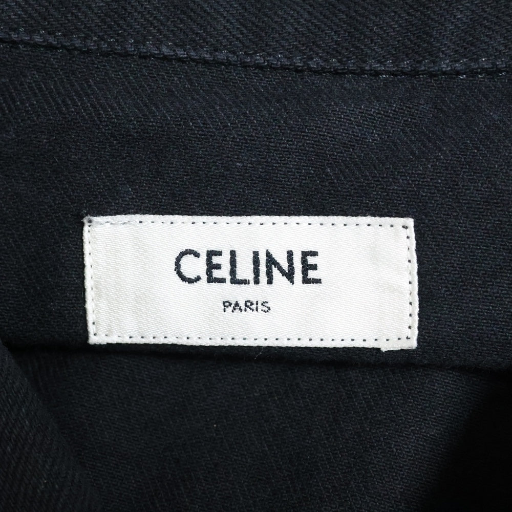 CELINE(セリーヌ) 22SS デニムトラッカースタッズベスト ブラック 2Q438626Q