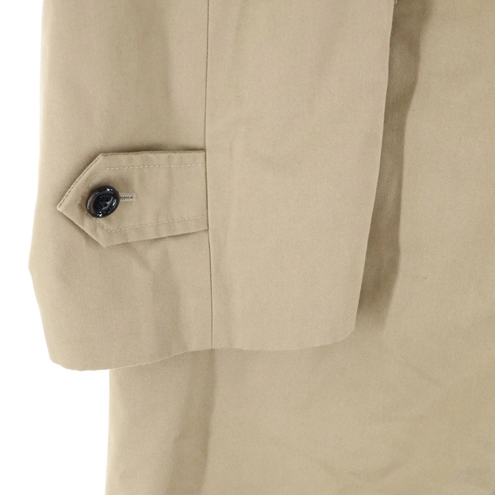 CELINE(セリーヌ) 22AW Stand Collar Technical Cotton Coat 2M967004N スタンドアップカラーマックコート ストーン装飾 ロングジャケット ベージュ