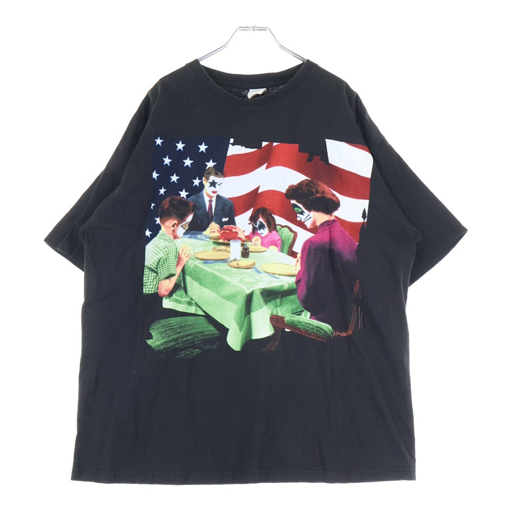 VINTAGE(ヴィンテージ) 90S KISS TEE キス クルーネック 半袖Tシャツ カットソー ブラック