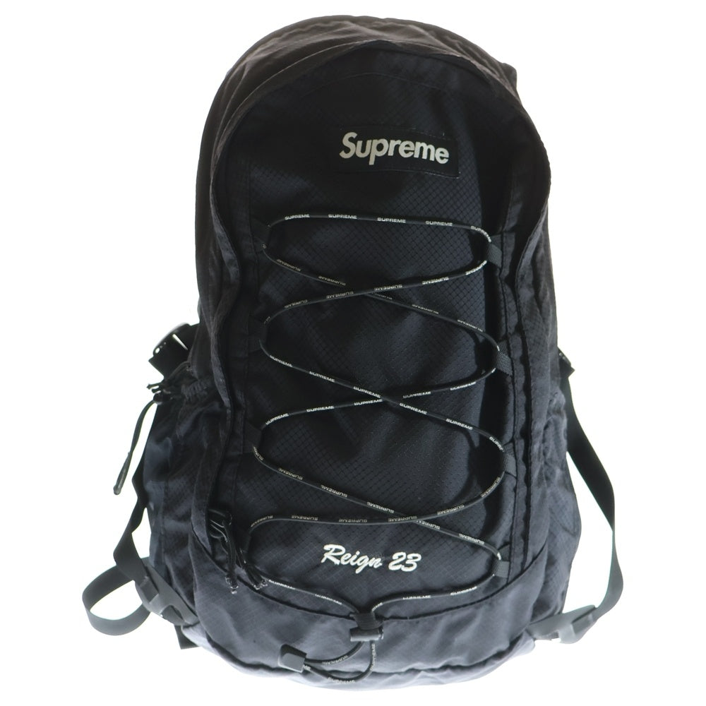 SUPREME(シュプリーム) 22SS REIGN23 ボックスロゴ バックパック ブラック