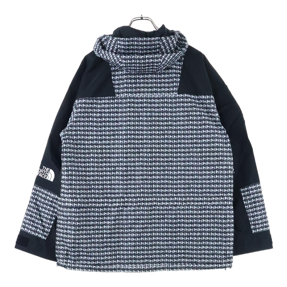 SUPREME(シュプリーム) 21SS ×THE NORTH FACE Studded Mountain Light Jacket スタッド マウンテンパーカー ジャケット グレー/ブラック NP12103I
