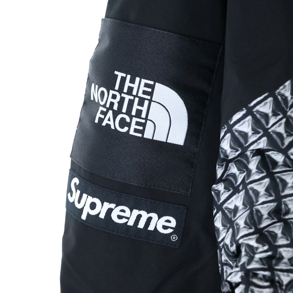 SUPREME(シュプリーム) 21SS ×THE NORTH FACE Studded Mountain Light Jacket スタッド マウンテンパーカー ジャケット グレー/ブラック NP12103I