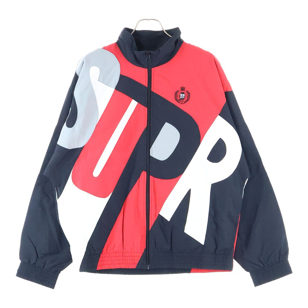 SUPREME(シュプリーム) 20SS Big Letter Track Jacket 2 ビックレター ジップアップジャケット ブルゾン レッド/ブラック