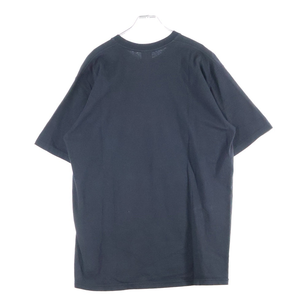 SUPREME(シュプリーム) 23AW Stencil Tee ステンシルロゴ クルーネック コットン 半袖Tシャツ カットソー ブラック