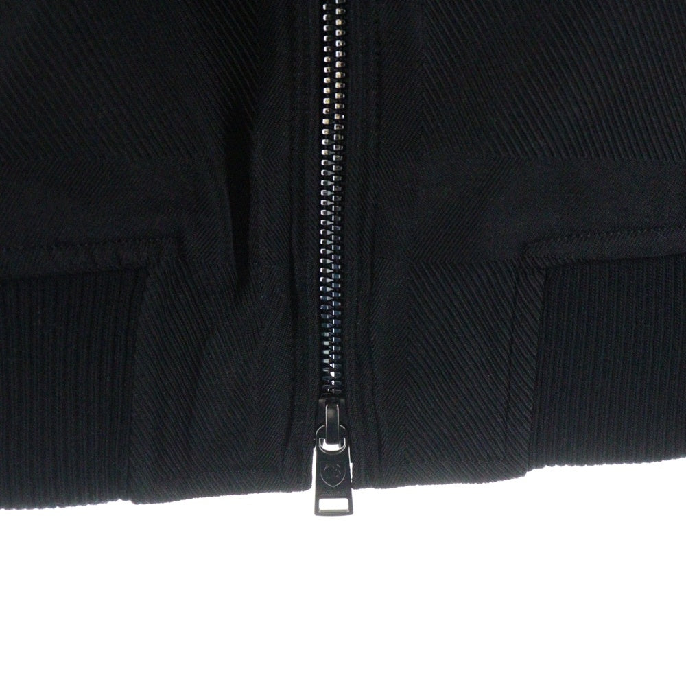 BURBERRY BLACK LABEL(バーバリー ブラックレーベル) チェック柄 ジップアップ フーディ ジャケット ブラック 51F04-403-09