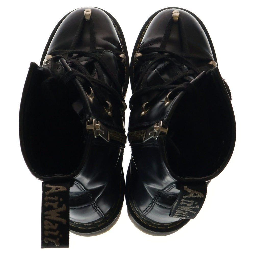 Dr.Martens(ドクターマーチン) 21AW× RICK OWENS 1460 BEX DS R0 リックオウエンス サイドジップ ハイカットブーツ ブラック 27019001