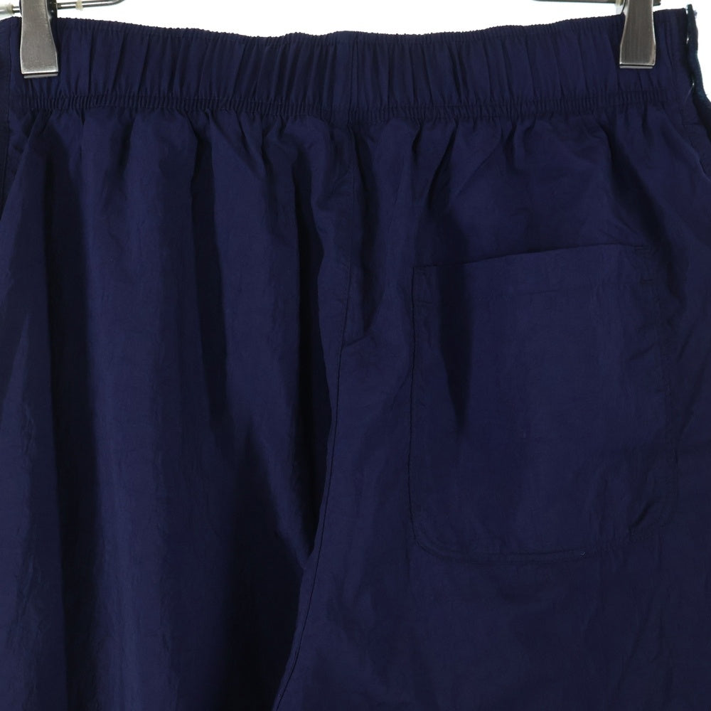 NIKE(ナイキ) サイドボタン ナイロンパンツ ネイビー/グリーン BV4547-498