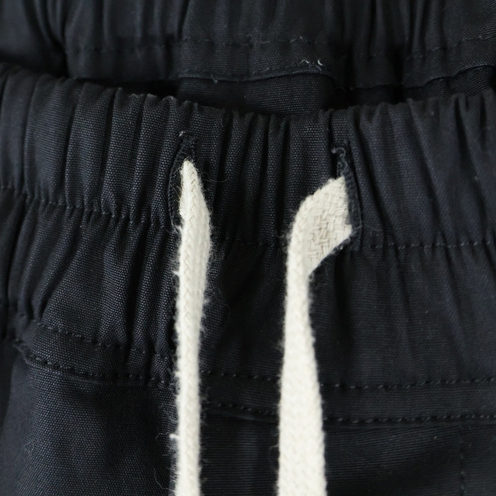 Rick Owens(リックオウエンス) 22SS DRAWSTRING LONG ドローストリング サルエルロングパンツ ブラック RU01B1380-TE