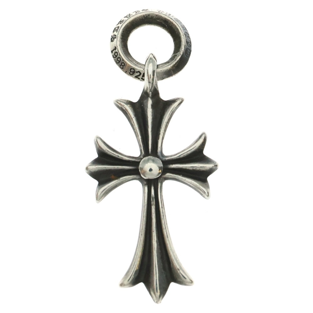 CHROME HEARTS(クロムハーツ) TINY CH CROSS タイニーCHクロス チャーム ネックレストップ シルバー BCA382