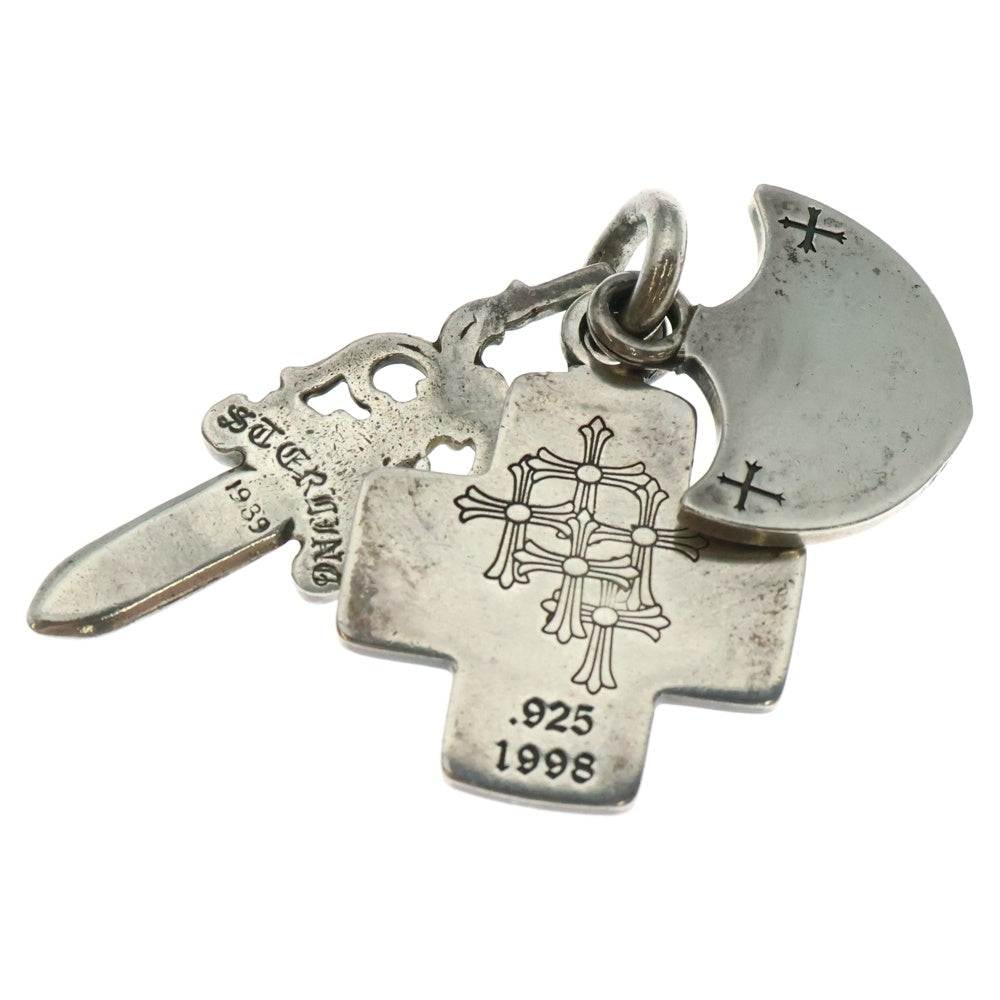 CHROME HEARTS(クロムハーツ) 3TRINKETS 3トリンケッツ ペンダントトップ シルバー BCA202