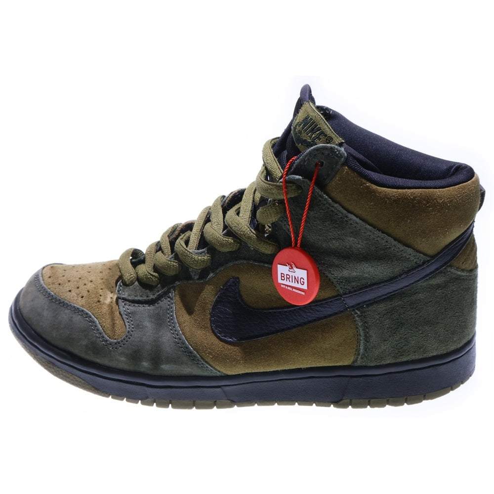 NIKE(ナイキ) 【観賞用 2003年製】 DUNK HIGH PRO TODD JORDAN HULK ダンク プロ トッド ジョーダン ハルク ハイカットスニーカー カーキ US9/27.0cm 305050-303