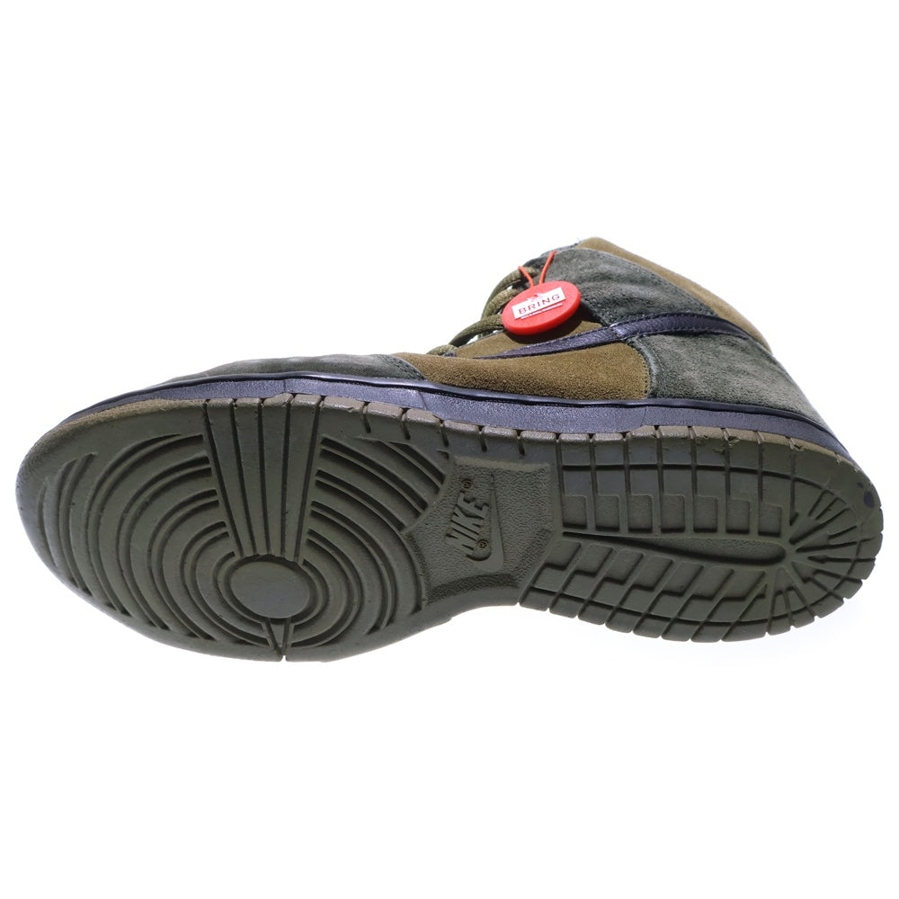 NIKE(ナイキ) 【観賞用 2003年製】 DUNK HIGH PRO TODD JORDAN HULK ダンク プロ トッド ジョーダン ハルク ハイカットスニーカー カーキ US9/27.0cm 305050-303