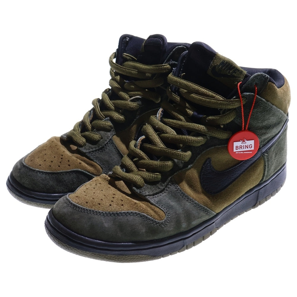 NIKE(ナイキ) 【観賞用 2003年製】 DUNK HIGH PRO TODD JORDAN HULK ダンク プロ トッド ジョーダン ハルク ハイカットスニーカー カーキ US9/27.0cm 305050-303