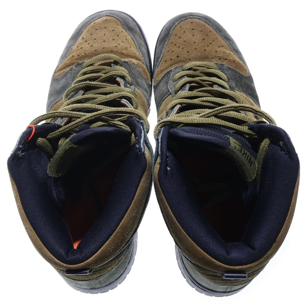 NIKE(ナイキ) 【観賞用 2003年製】 DUNK HIGH PRO TODD JORDAN HULK ダンク プロ トッド ジョーダン ハルク ハイカットスニーカー カーキ US9/27.0cm 305050-303