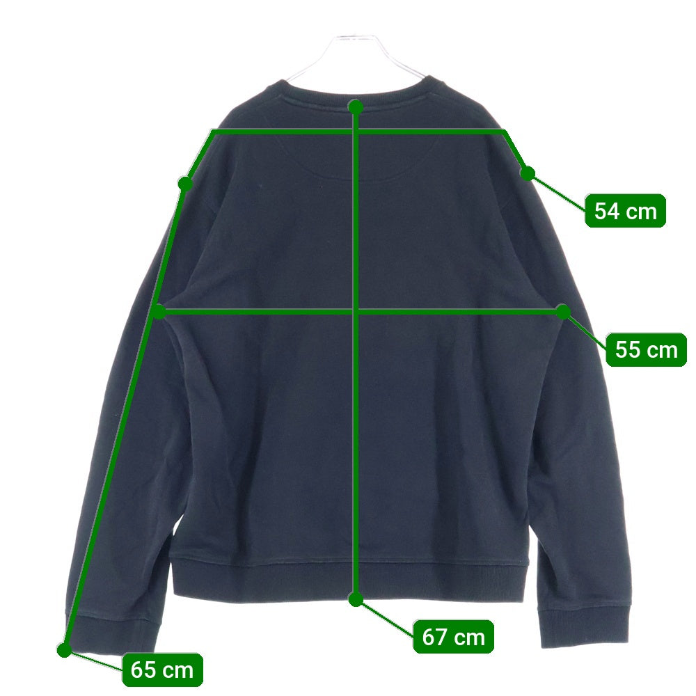 KENZO(ケンゾー) TIGER CLASSIC SWEATSHIRT タイガー刺繍 クルーネック 長袖スウェット トレーナー ブラック F765SW0014XC