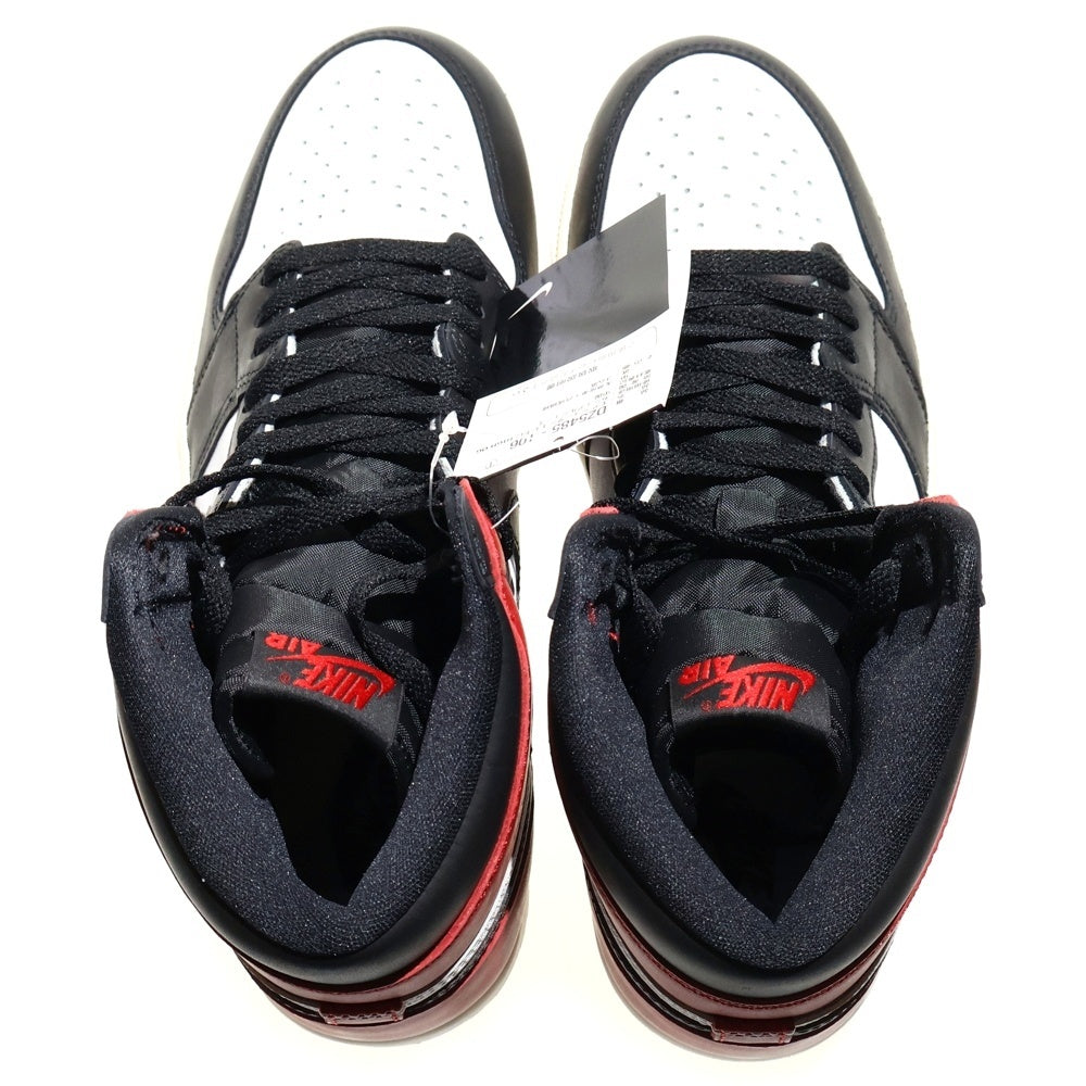 NIKE(ナイキ) AIR JORDAN 1 エアジョーダン レトロ ハイカットスニーカー レッド/ホワイト US10/28cm DZ5485-106