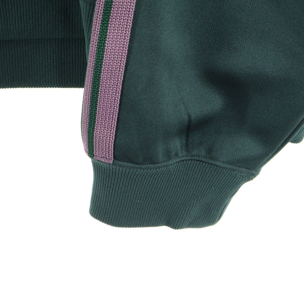 Needles(ニードルス) Track Crew Neck Shirt RW315 サイドライン トラッククルーネックシャツ グリーン