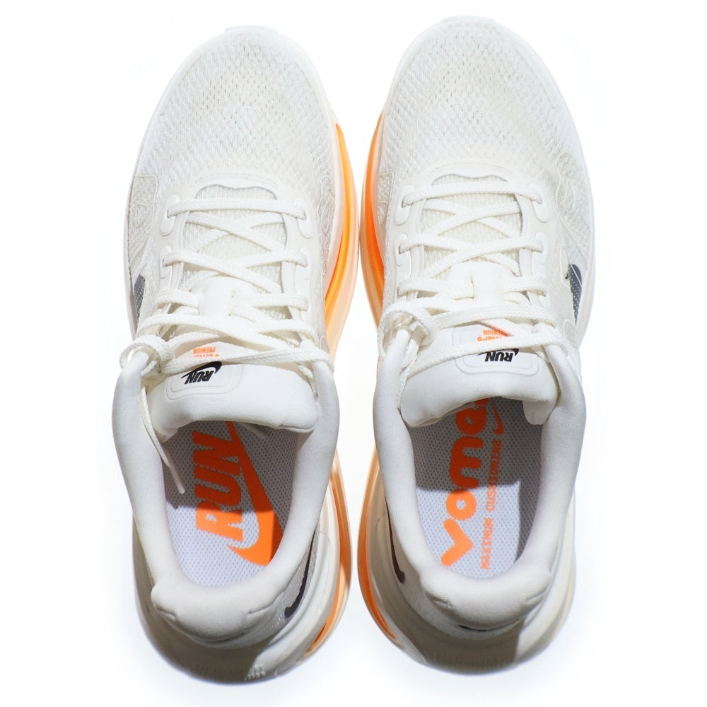 NIKE(ナイキ) VOMERO PREMIUM IQ4035-100 ボメロプレミアム ローカットスニーカー ランニングシューズ ホワイト/オレンジ US9/27.0cm