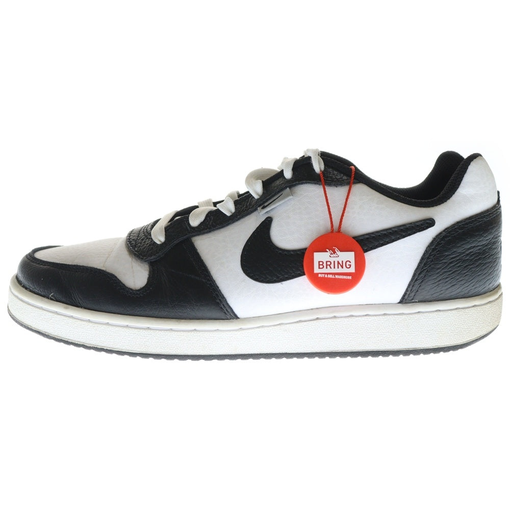 NIKE(ナイキ) Ebernon Low PRM エバノン ローカットスニーカー ホワイト/ブラック US8.5/26.5cm AQ1774-102