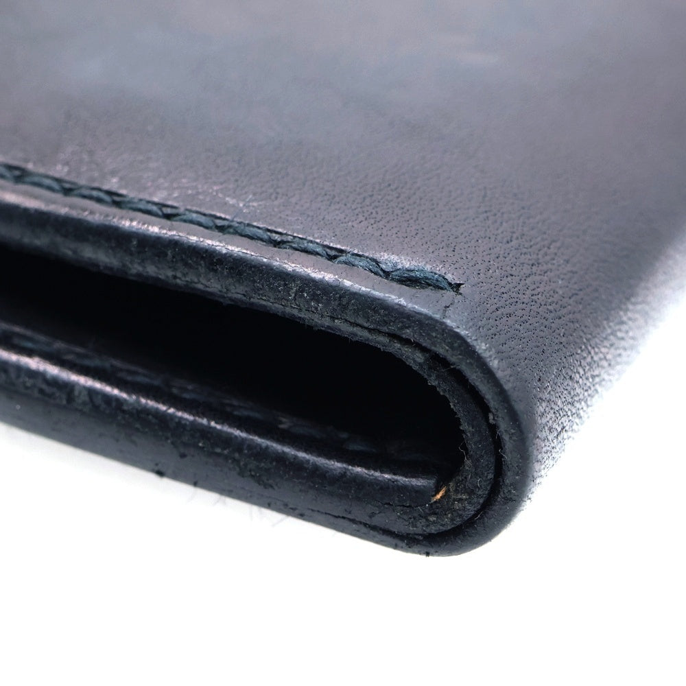 ほぼ未使用　ゴローズ　丸型　サドルレザー ケース ブラック goro's(ゴローズ) サドルレザー 丸型小銭入れ コインケース 財布