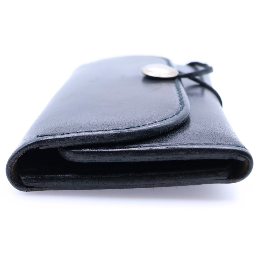 goro's(ゴローズ) レザーウォレット 三つ折り長財布 ブラック