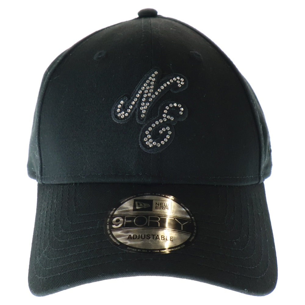 NEW ERA(ニューエラ) 9FORTY Rhinestone Classic LOGO ラインストーンクラシクロゴ ベースボールキャップ ブラック