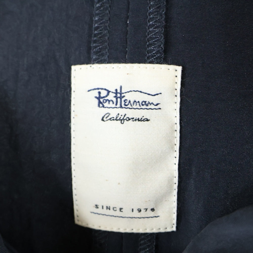Ron Herman California(ロンハーマン カリフォルニア) California Utility Shirt ナイロン 長袖シャツ ロングスリーブ ネイビー 4020700088