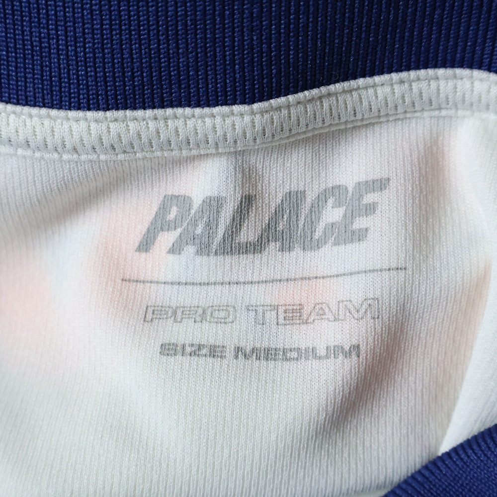Palace Skateboards(パレススケートボーズ) 24SS CRICKET JERSEY クリケットジャージー ポロシャツ 半袖Tシャツ カットソー ホワイト