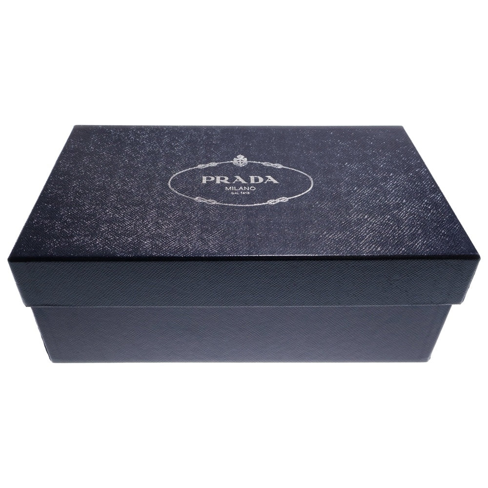 PRADA(プラダ) オックスフォード ウィングチップ レザー ドレスシューズ ブラウン 2EB055