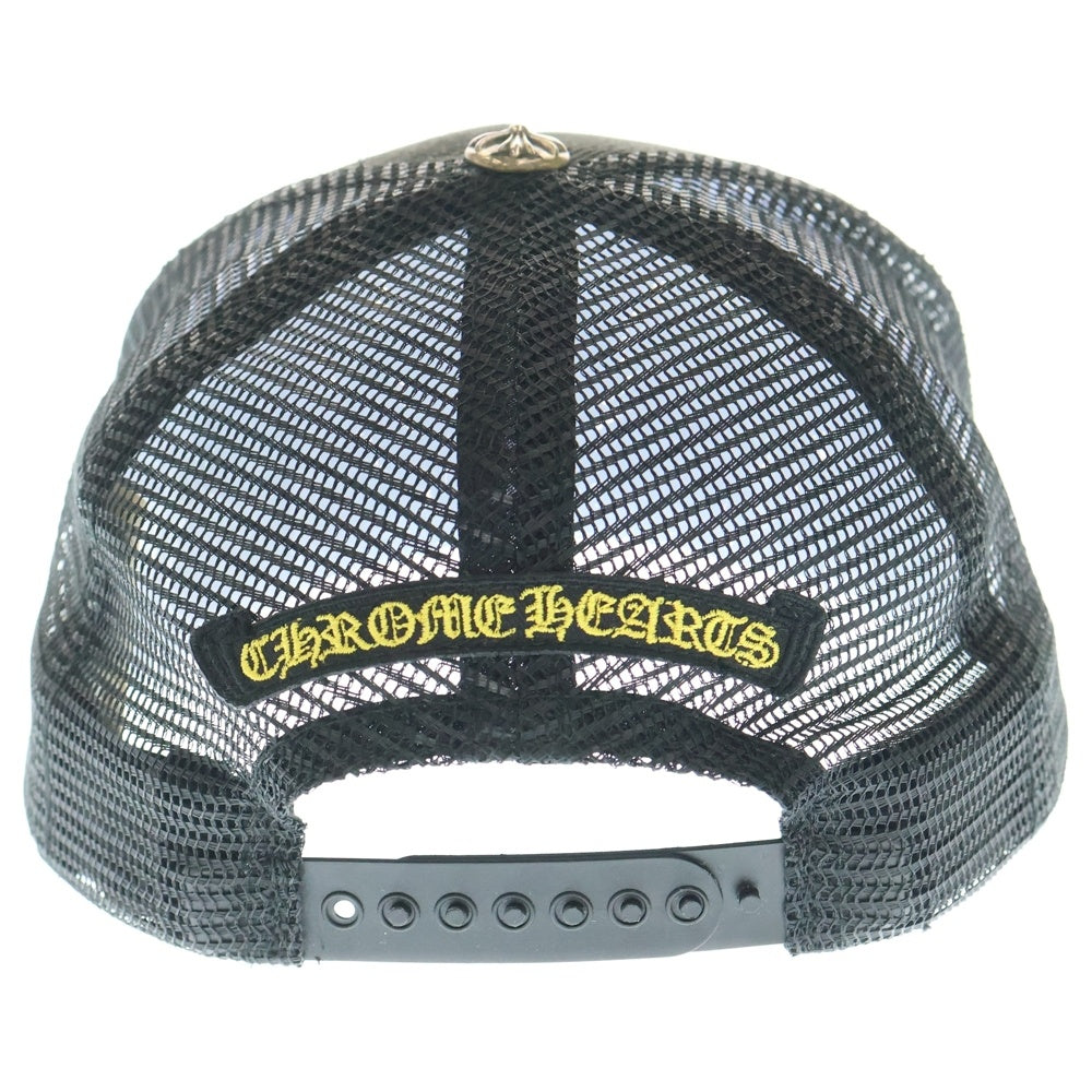 CHROME HEARTS(クロムハーツ) CORDUROY TRUCKER CAP コーデュロイ トラッカーキャップ 帽子 ブラック