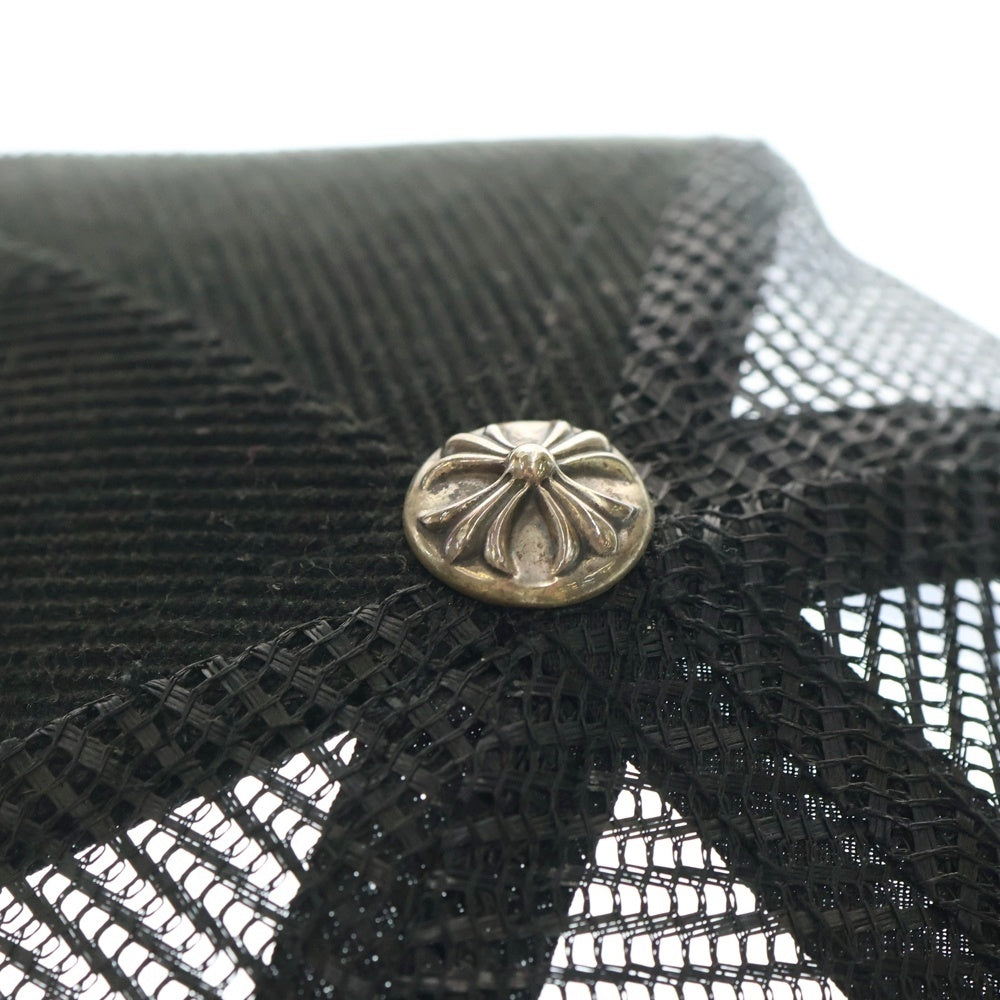 CHROME HEARTS(クロムハーツ) CORDUROY TRUCKER CAP コーデュロイ トラッカーキャップ 帽子 ブラック