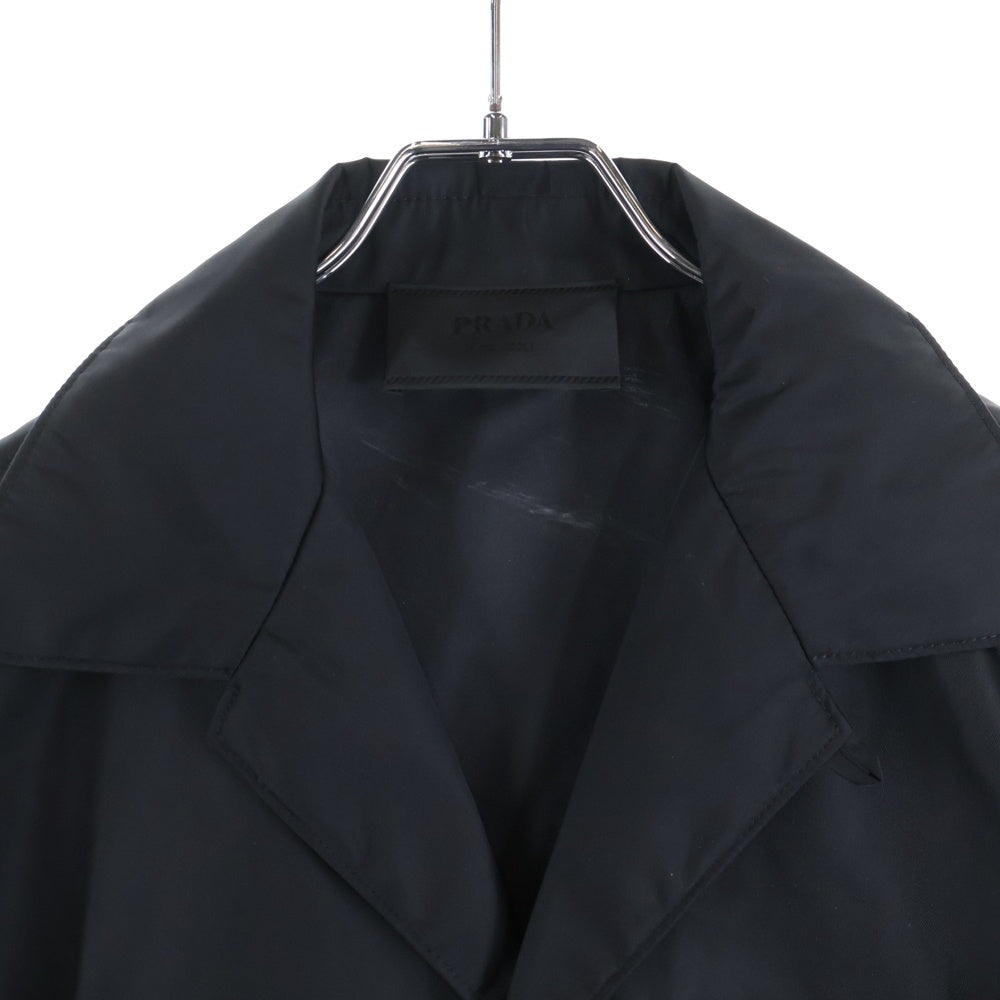 PRADA(プラダ) Re-Nylonトライアングルロゴ 半袖シャツ SC449 ブラック