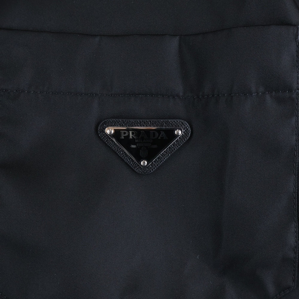 PRADA(プラダ) Re-Nylonトライアングルロゴ 半袖シャツ SC449 ブラック
