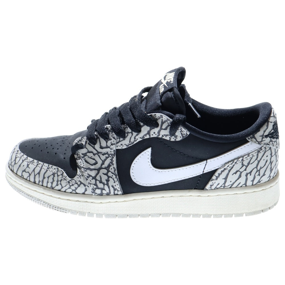 NIKE(ナイキ) AIR JORDAN1 RETRO LOW OG (GS) CZ0858-001 エアジョーダン1レトロ ローカットスニーカー シューズ ブラック/ホワイト US5Y/23.5cm レディース