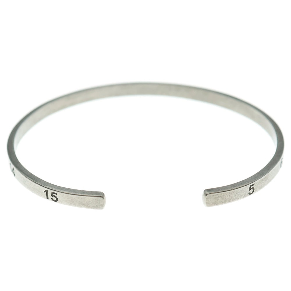Maison Margiela(メゾンマルジェラ) NUMBER CUFF 4mm SIL ナンバリング