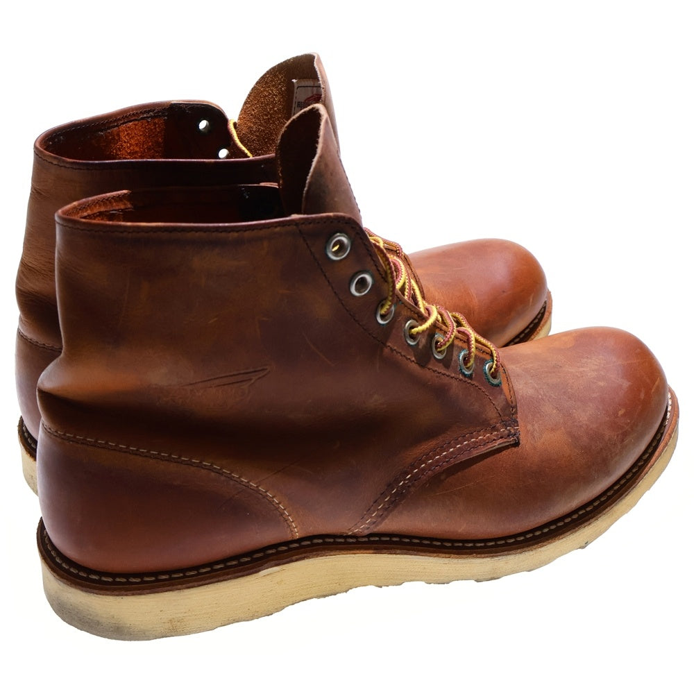 RED WING(レッド ウイング) CLASSIC ROUND 9111 クラシックラウンド レザー ハイカットブーツ ブラウン US11/29.0cm