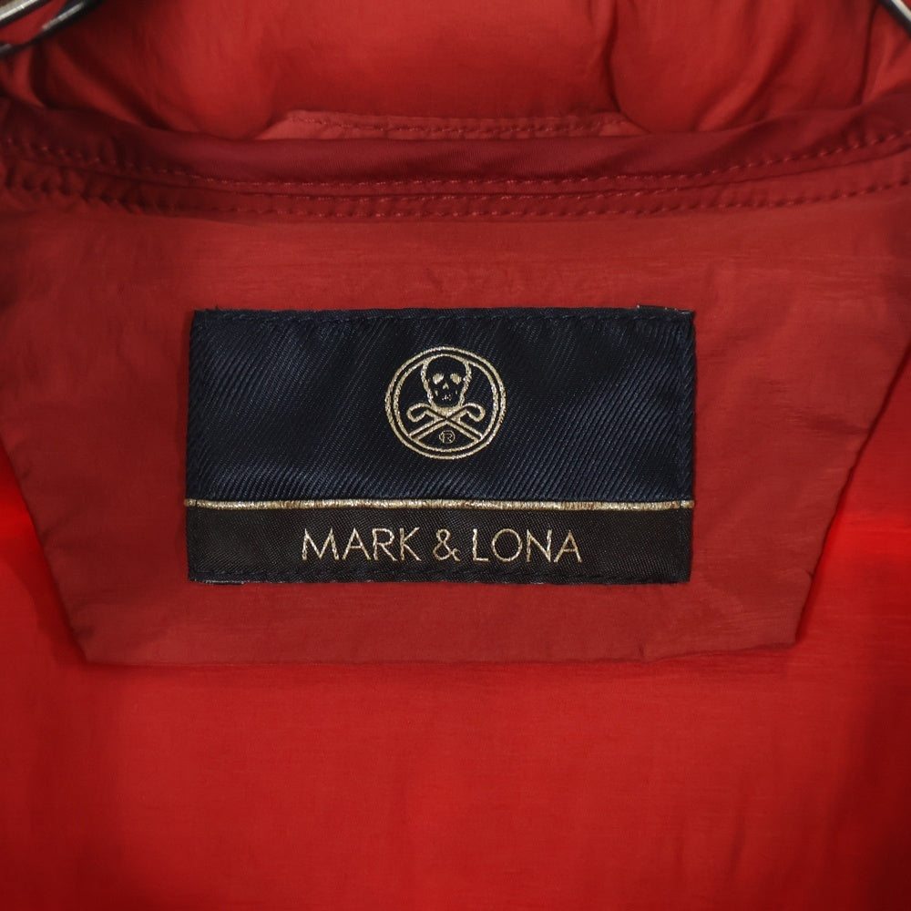 MARK&LONA(マークアンドロナ) ロゴプリント キルティング ダウン