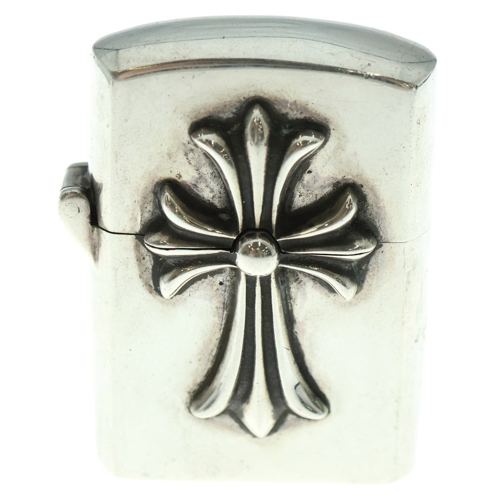 CHROME HEARTS(クロムハーツ) ZIPPO LIGHTERZ-V1 V1スモール CHクロス ジッポライター シルバー BCA398