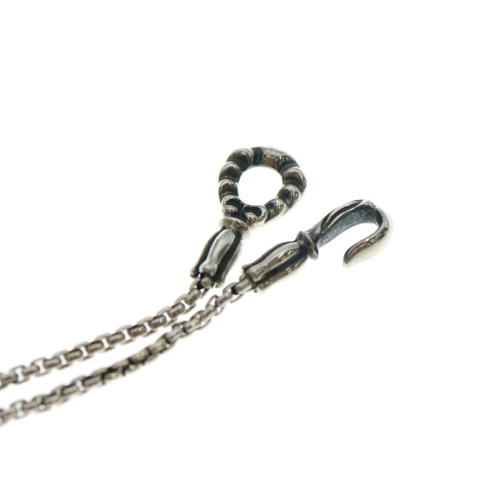 LONE ONES(ロンワンズ) メイティングフライト フック ボックス チェーン ネックレス シルバー MFNH-0002XS