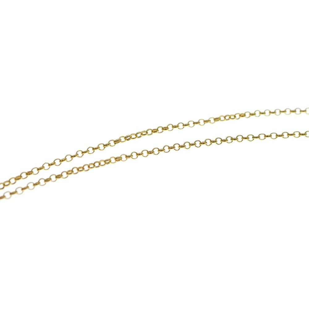 CHROME HEARTS(クロムハーツ) 22K NECKCHAIN R18 ロールチェーンネックレス 18inch ゴールド BCA010