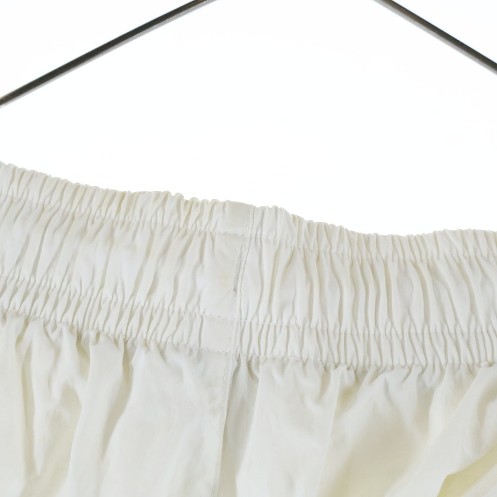 NIKE SB(ナイキエスビー) SWOOSH TRACK PANTS サイドライン ナイロン トラックパンツ ホワイト AJ9774-100