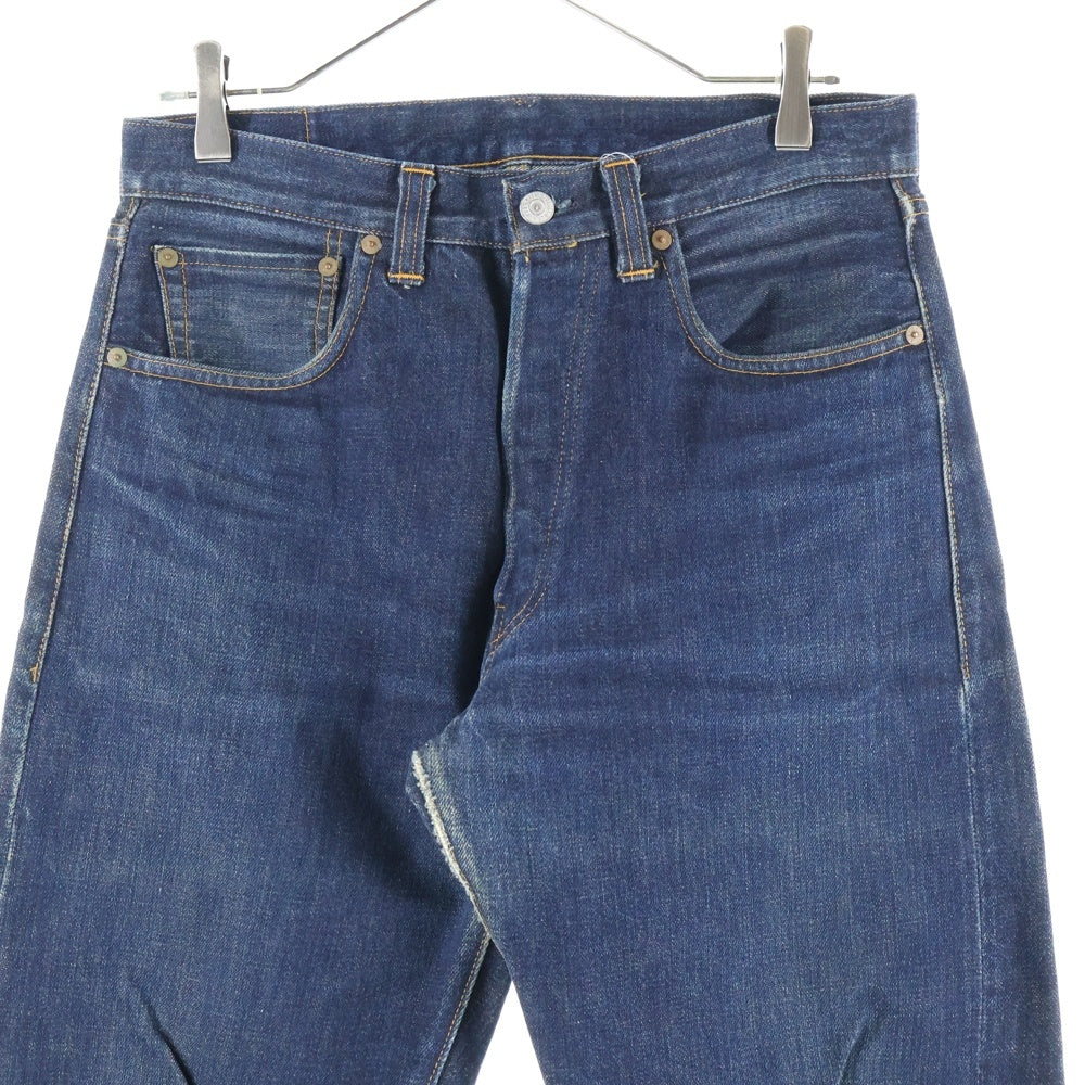 Levi's(リーバイス) 501XX 復刻 ボタン裏555 バレンシア工場 ボタンフライ デニムパンツ インディゴ