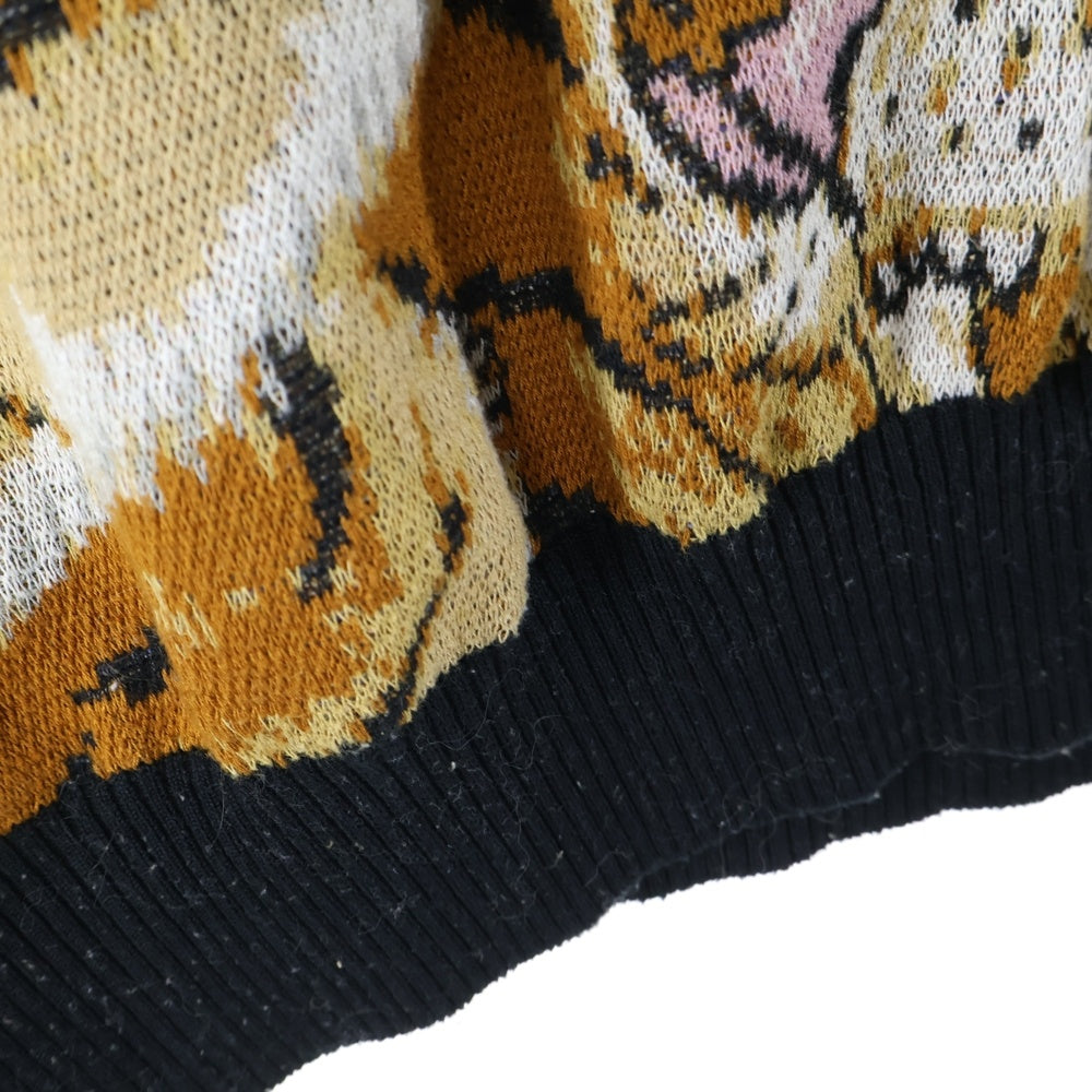 WACKO MARIA(ワコマリア) 23SS × TIM LEHI KNIT JACQUARD SWEATER 23SS-WMK-KN17 ティムリーハイ ジャガードニットセーター ブラウン