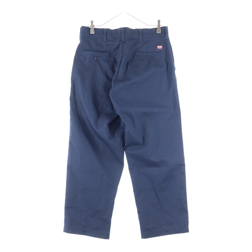 RED KAP(レッドキャップ) ジップフライ ワイドワークパンツ ネイビー