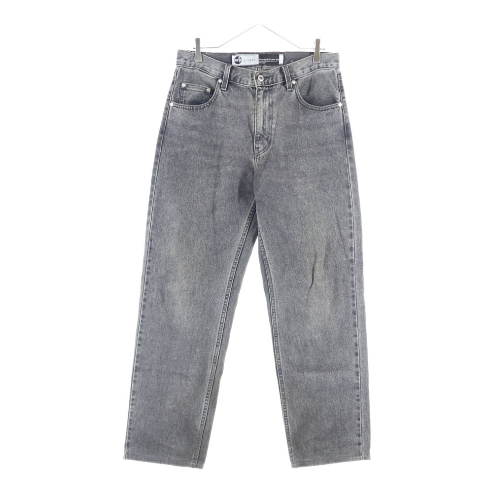 Levi's(リーバイス) SILBERTAB シルバータブ ルーズフィット ジップフライ ストレートデニムパンツ PC9-A3421-0000 ブラック