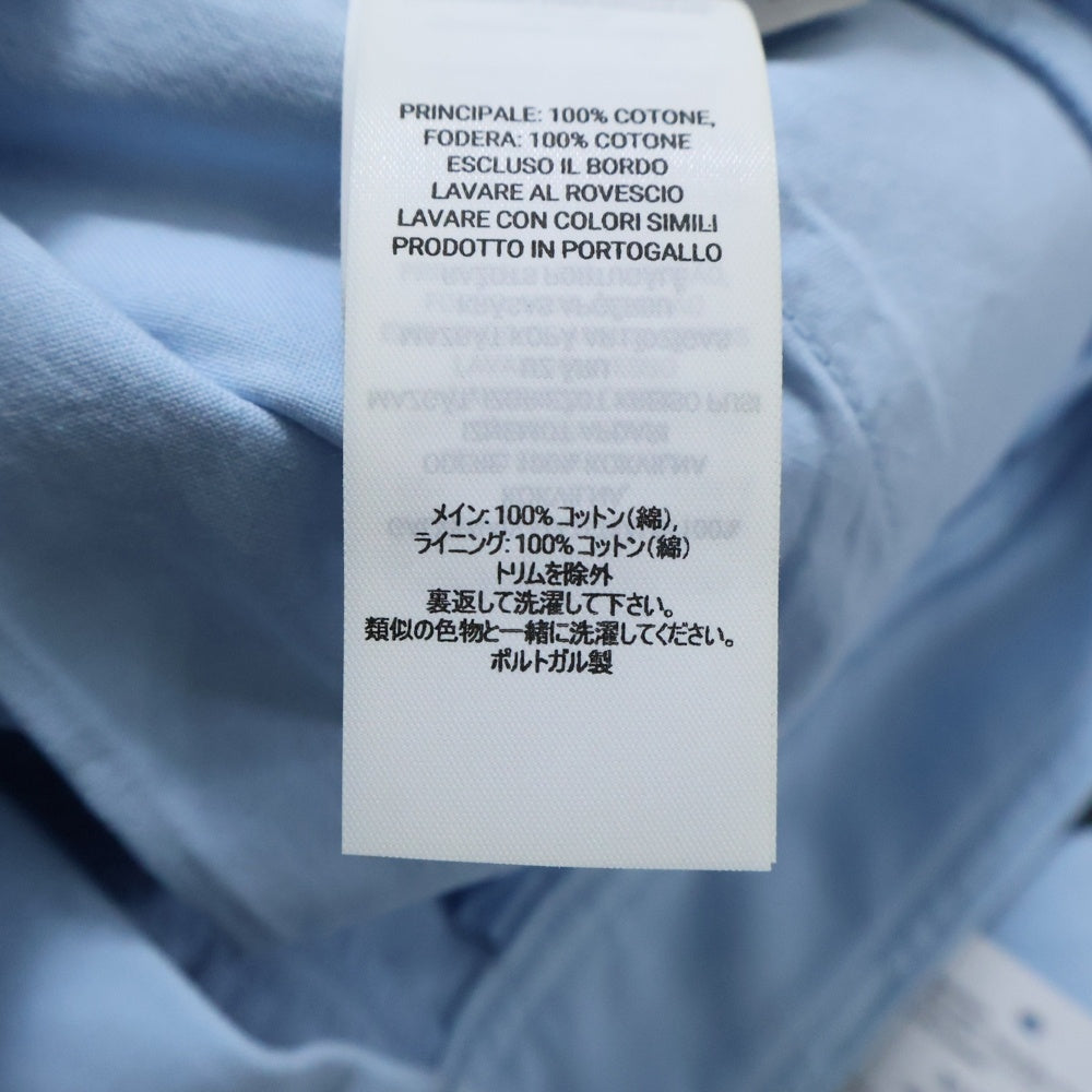 J.W.ANDERSON(ジェー ダブリュー アンダーソン) TWISTED SEAM TROUSERS ポケットロゴ ツイスト トラウザーパンツ ブルー TR0417PG1600806