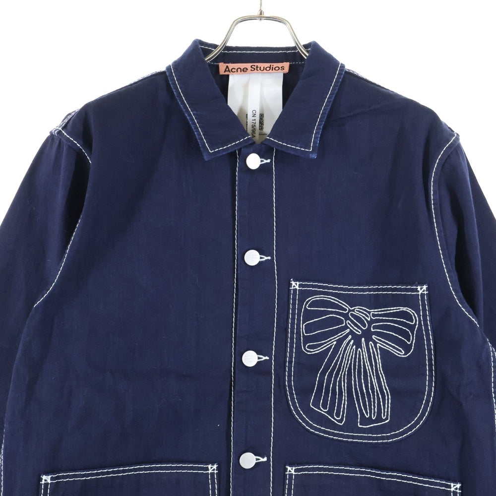 Acne Studios(アクネ ストゥディオズ) 25AW DENIM JACKET ポケット刺繍
