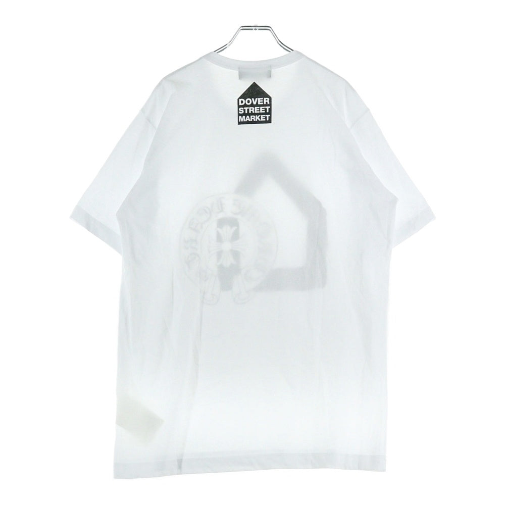 CHROME HEARTS(クロムハーツ) ×DOVER STREET MARKET COMME des GARCONS ドーバーストリート コムデギャルソン 半袖Tシャツ カットソー ホワイト ZI-T002