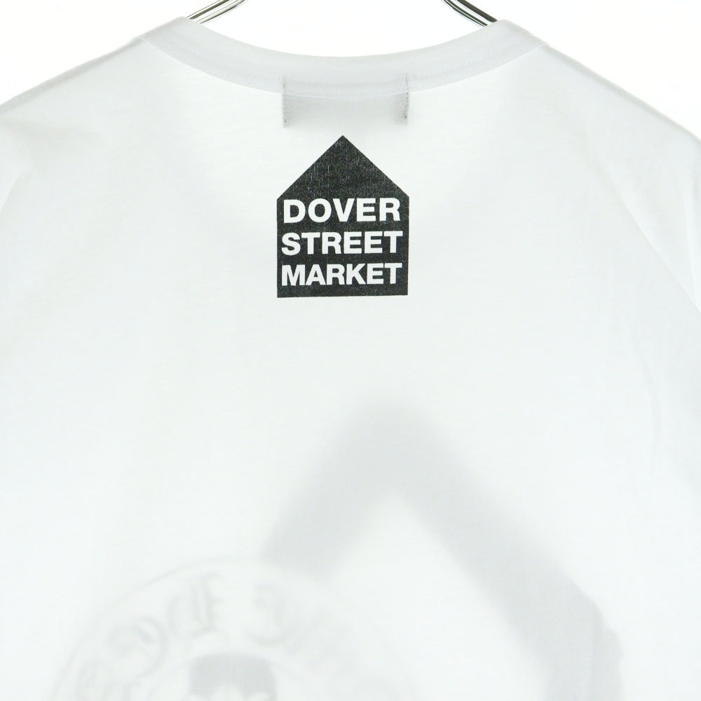 CHROME HEARTS(クロムハーツ) ×DOVER STREET MARKET COMME des GARCONS ドーバーストリート コムデギャルソン 半袖Tシャツ カットソー ホワイト ZI-T002